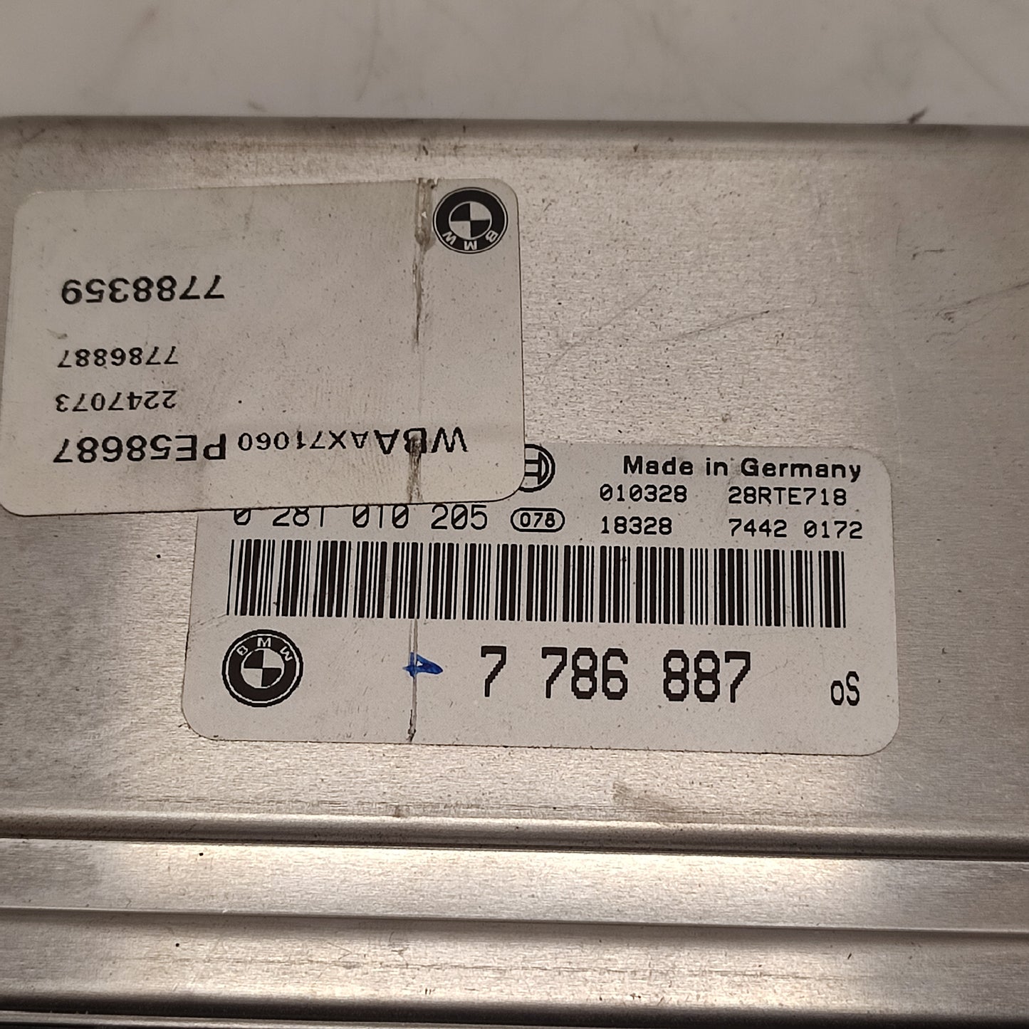 Kit Démarrage Complet BMW 7786887 – 320d E46 / 520d E39 – Calculateur + Clé + EWS – Garantie 3 Mois-BMMOTORSPORT80