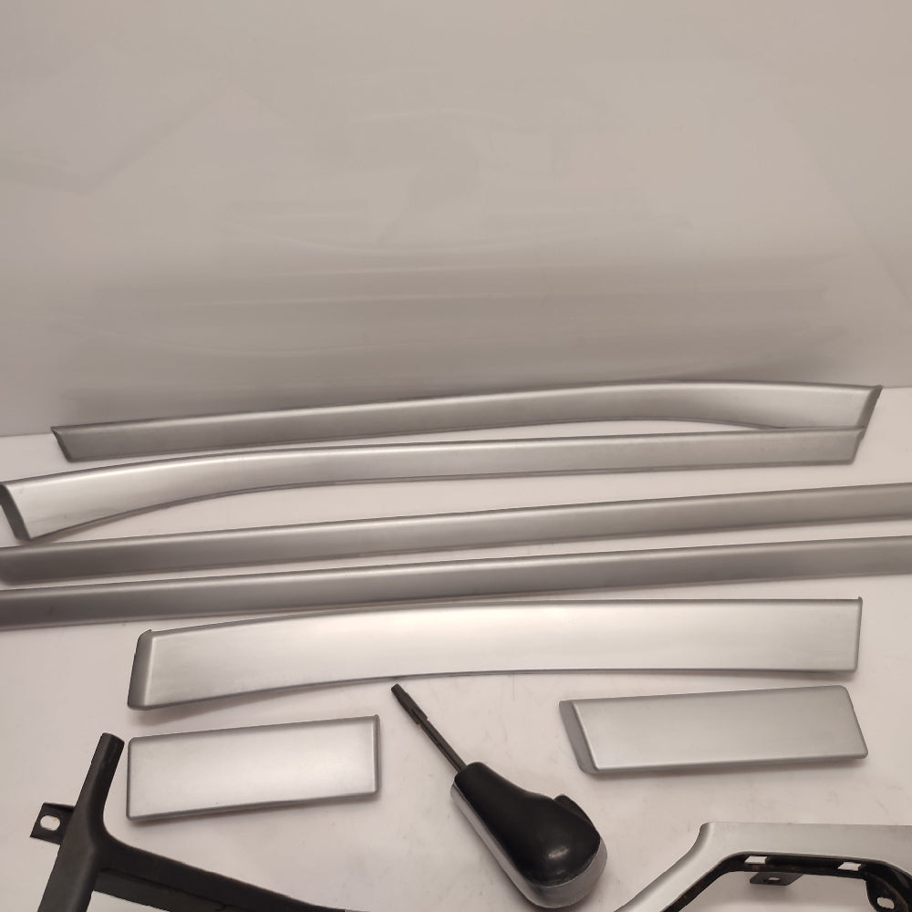 Kit Inserts Aluminium Intérieur BMW E39 – Finition Aluminium Brossé – Occasion – Garantie 3 Mois - BMMOTORSPORT80