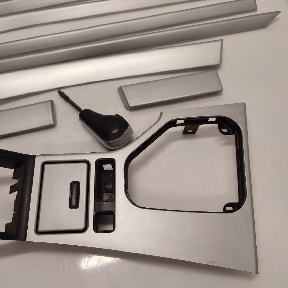 Kit Inserts Aluminium Intérieur BMW E39 – Finition Aluminium Brossé – Occasion – Garantie 3 Mois - BMMOTORSPORT80