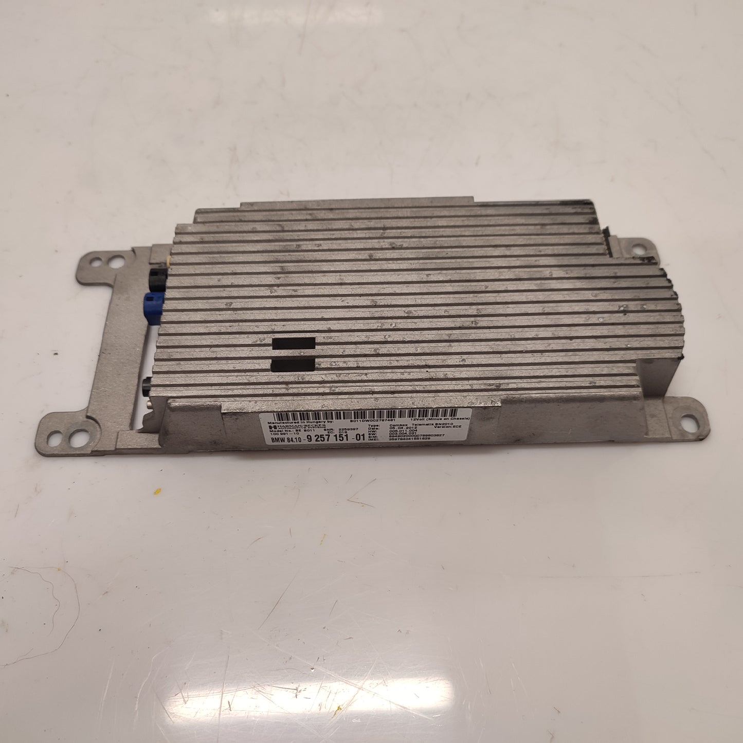 BMW Série 1 F20 F21 – Module Communication Bluetooth Réf. 9257151 – Occasion Garantie 3 Mois