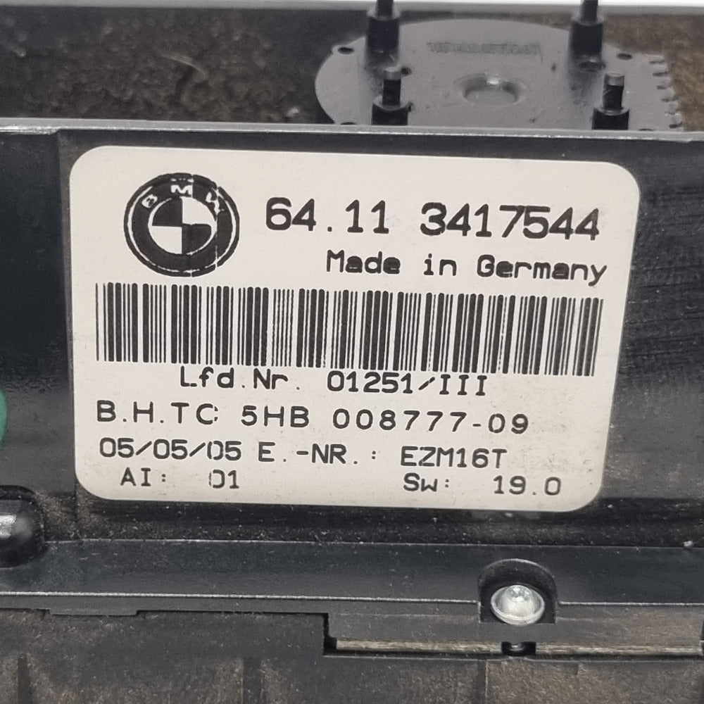 commande de climatisation chauffage 3417544 bmw x3 e83-BMMOTORSPORT80