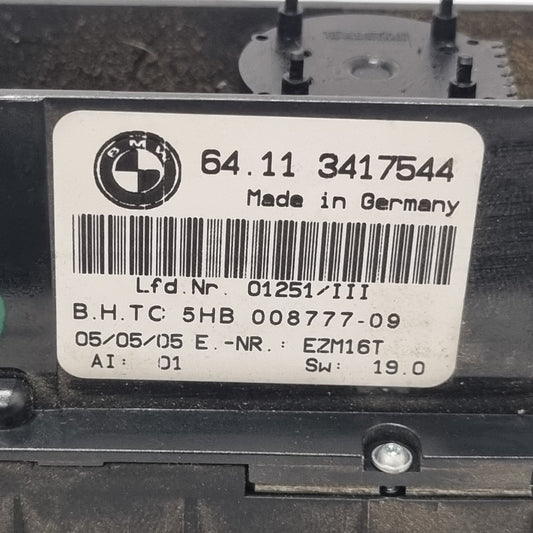 commande de climatisation chauffage 3417544 bmw x3 e83-BMMOTORSPORT80