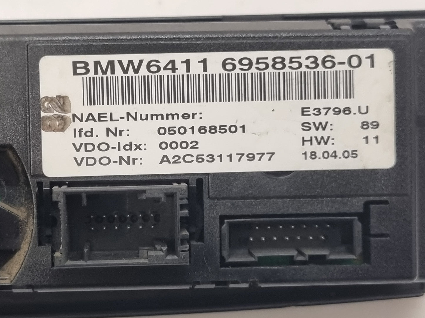 commande de chauffage climatisation 6958536 bmw e90 e91 e81 e87-BMMOTORSPORT80