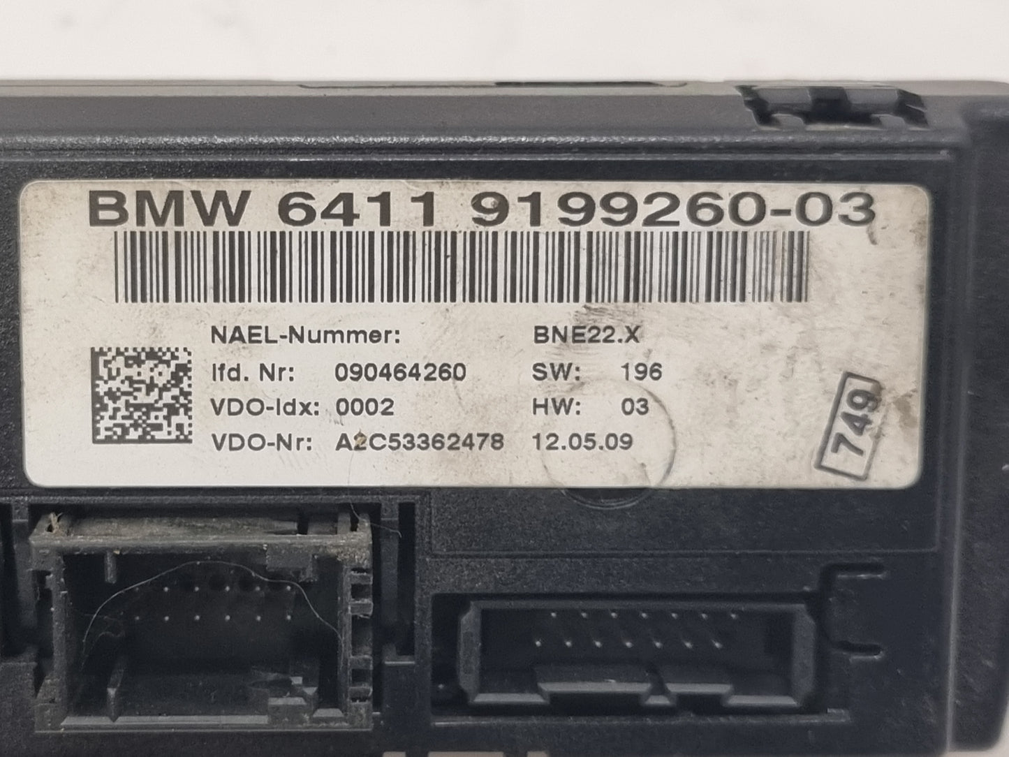 commande de chauffage climatisation 9199260 bmw e90 e91 e81 e87-BMMOTORSPORT80