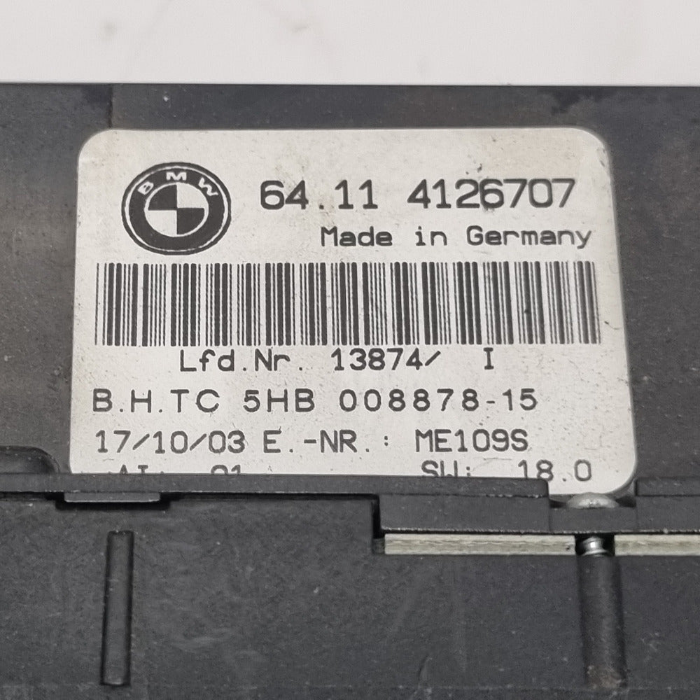 commande de climatisation chauffage 4126707 bmw e46-BMMOTORSPORT80