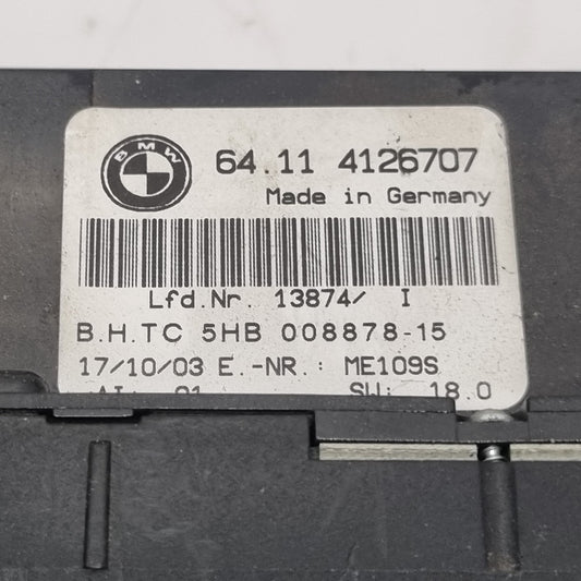 commande de climatisation chauffage 4126707 bmw e46-BMMOTORSPORT80