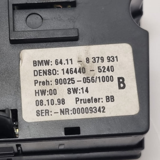 commande de chauffage climatisation 8379931 manuelle bmw e39-BMMOTORSPORT80