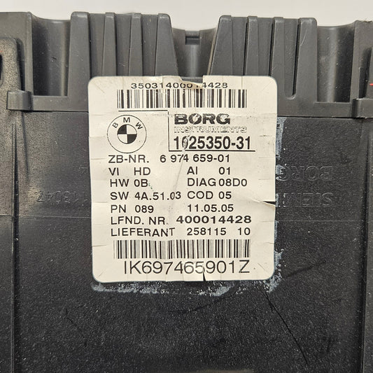 Compteur 6974659 bmw e81 e87 e90 e91 diesel-BMMOTORSPORT80