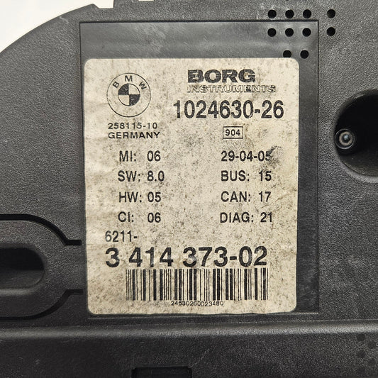 compteur 3414373 bmw x3 e83 diesel automatique totalisant 262000 kms-BMMOTORSPORT80