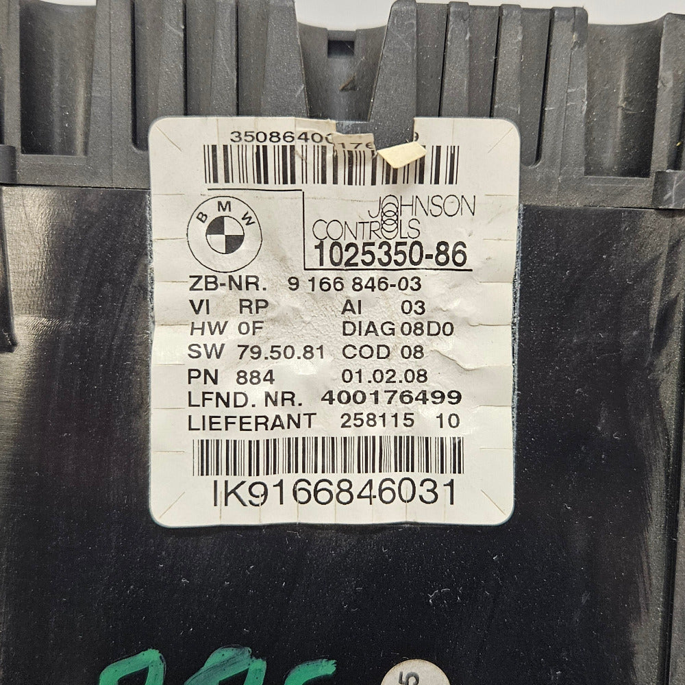 Compteur 9166846 bmw e81 e87 e90 e91 diesel-BMMOTORSPORT80