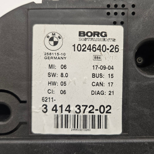 compteur 3414373 bmw x3 e83 diesel automatique totalisant 276591 kms-BMMOTORSPORT80