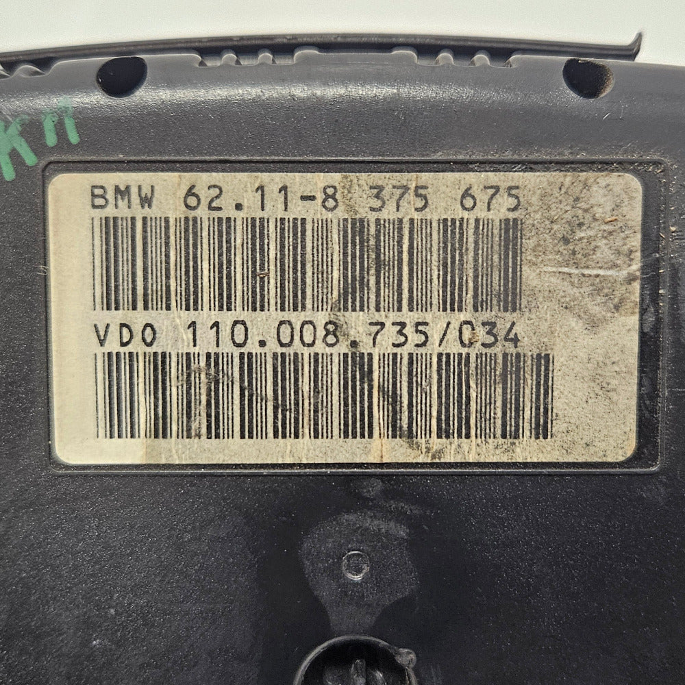 compteur 8375675 bmw e38 e39 e53 totalisant 452606 kms 2 prises-BMMOTORSPORT80