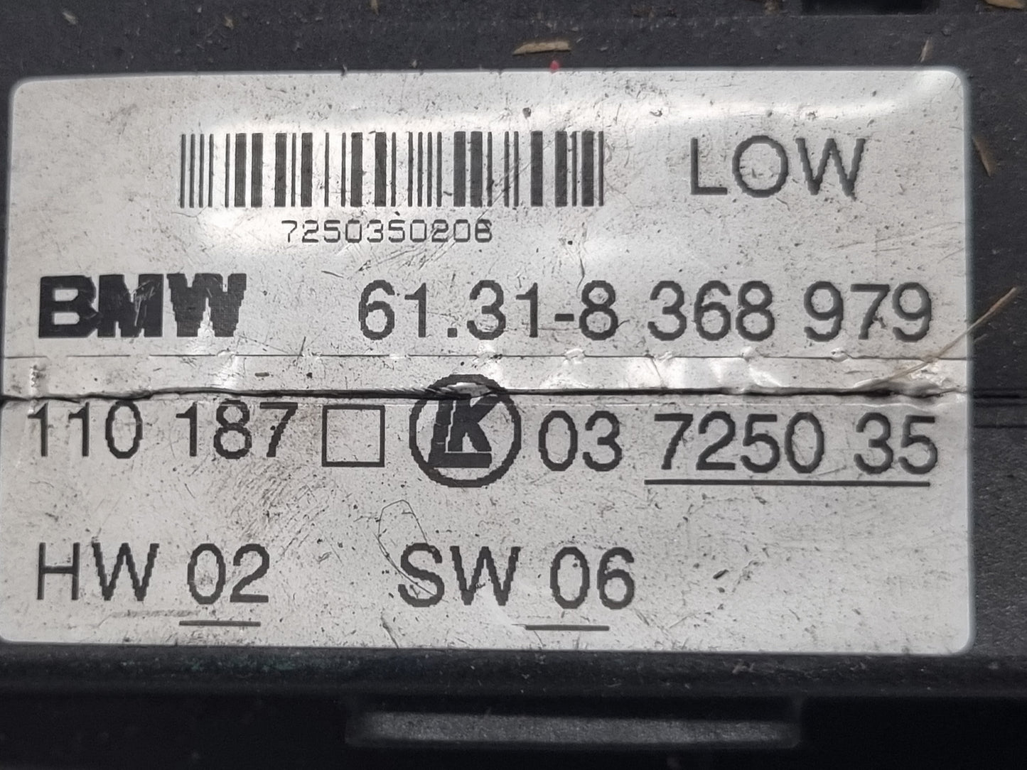 commande de leve vitre avant gauche 8368979 bmw e39-BMMOTORSPORT80