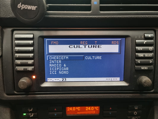 Écran GPS Motorisé BMW 6913387 – E39 – Navigation Intégrée – Pixels OK – Garantie 3 Mois-BMMOTORSPORT80