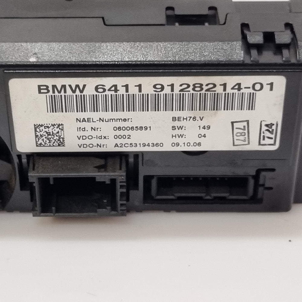 commande de chauffage climatisation 9128214 bmw e90 e91 e81 e87-BMMOTORSPORT80
