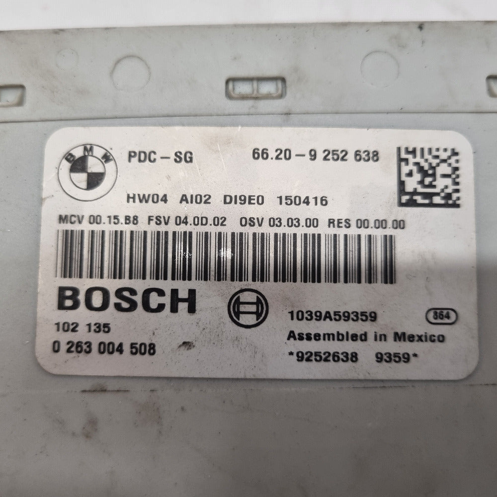 Boîtier PDC BMW 9252638 – Aide au Stationnement – Compatible E81 à E93 – Pièce d’origine avec Garantie 3 Mois-BMMOTORSPORT80