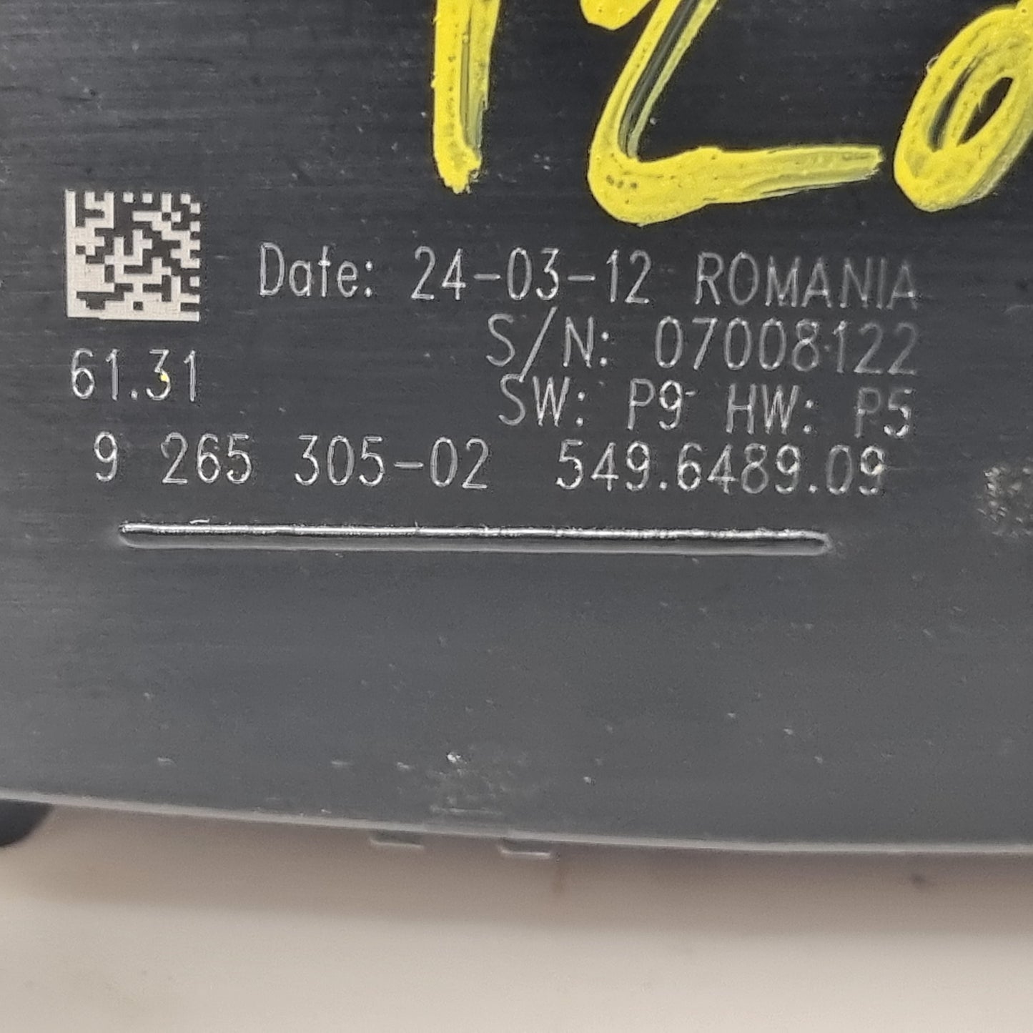 Commande de phare automatique 9265305 – BMW F20 F21 F30 F31 | BM Motorsport80