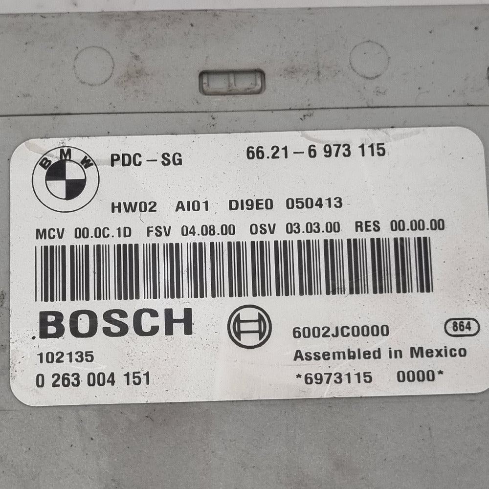 Boîtier PDC BMW 6973115 – E81, E87, E90, E91, E92, E93 – Module Aide au Stationnement – Garantie 3 Mois-BMMOTORSPORT80