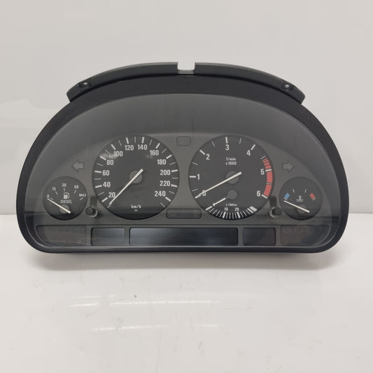 Compteur BMW 6906998 – X5 E53, E39 525d 530d – 3 Prises – Automatique – Pixels OK – 214406 km – Garantie 3 Mois-BMMOTORSPORT80