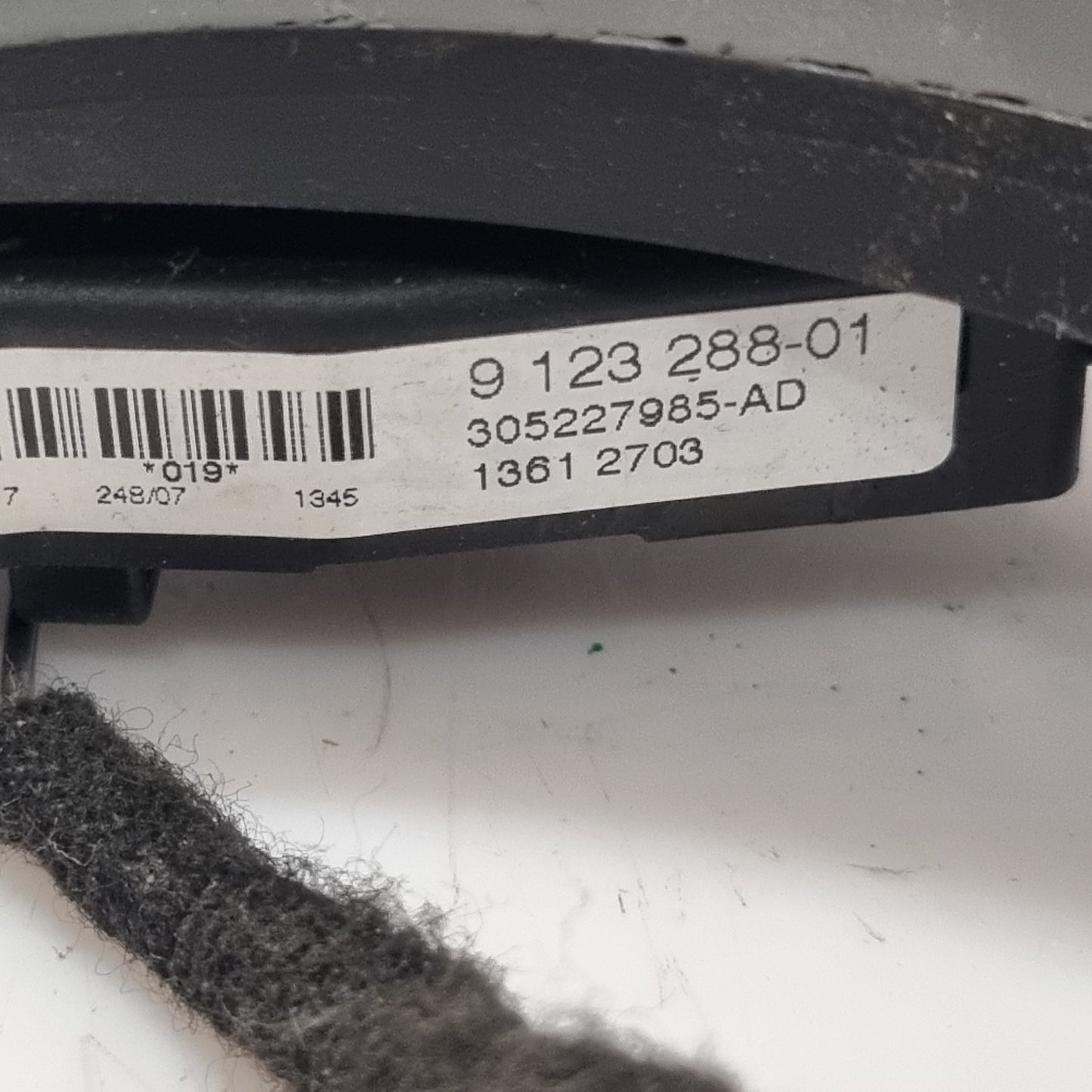 Commande multifonction volant 3 branches BMW E81 E87 E90 E91 réf. 9123288 | Occasion garantie 3 mois