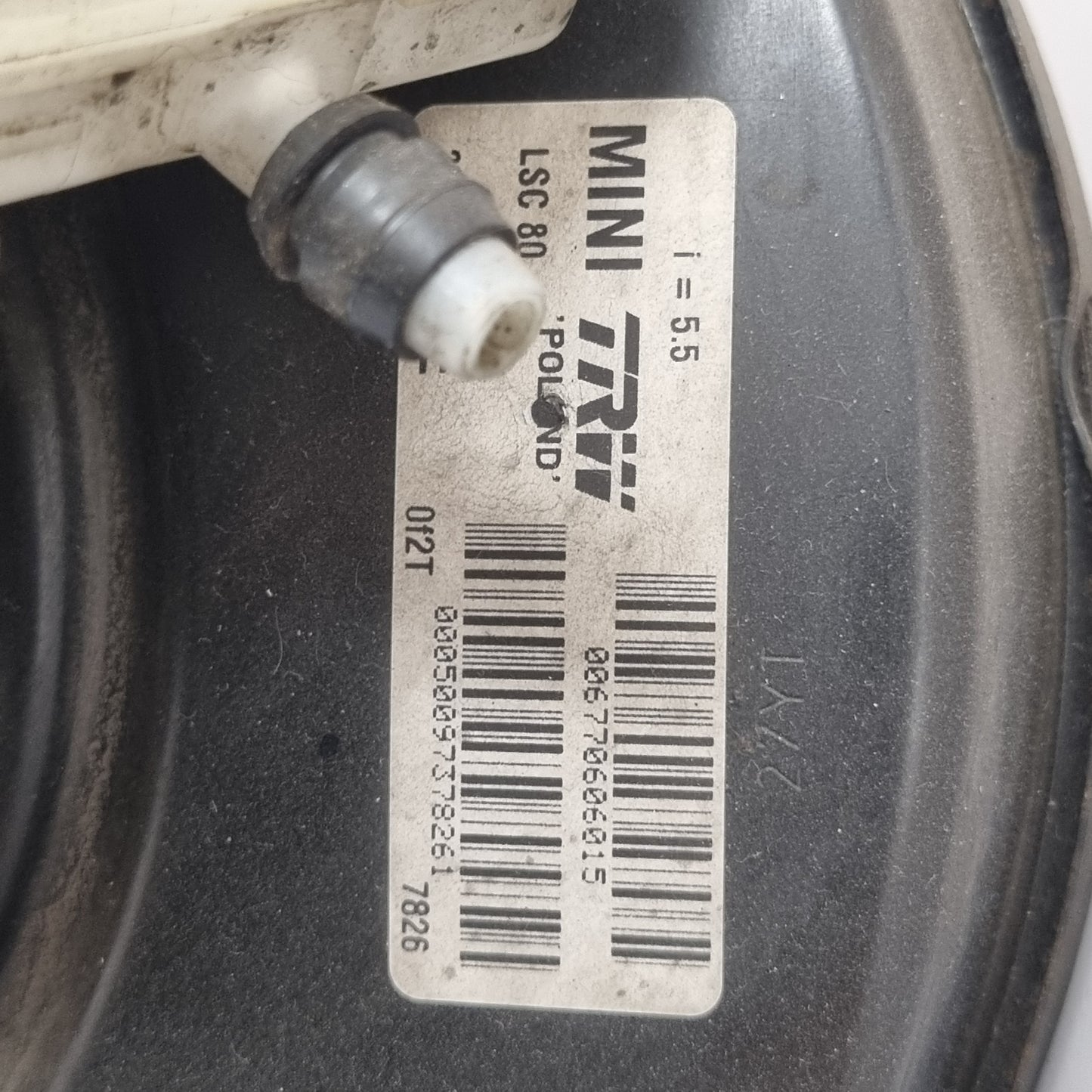 Mastervac / Servo-frein MINI Cooper R56 réf. 6772413 | Occasion garantie 3 mois