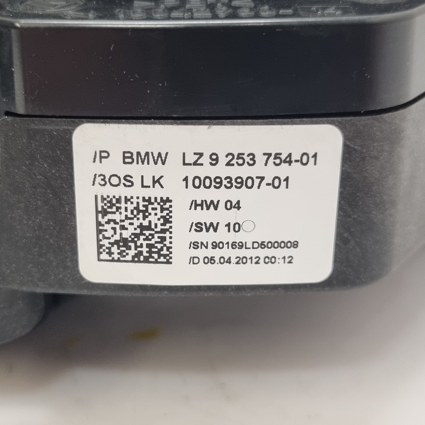 Bloc commodo BMW Série 1 F20 F21 réf. 9253754 | Occasion garantie 3 mois