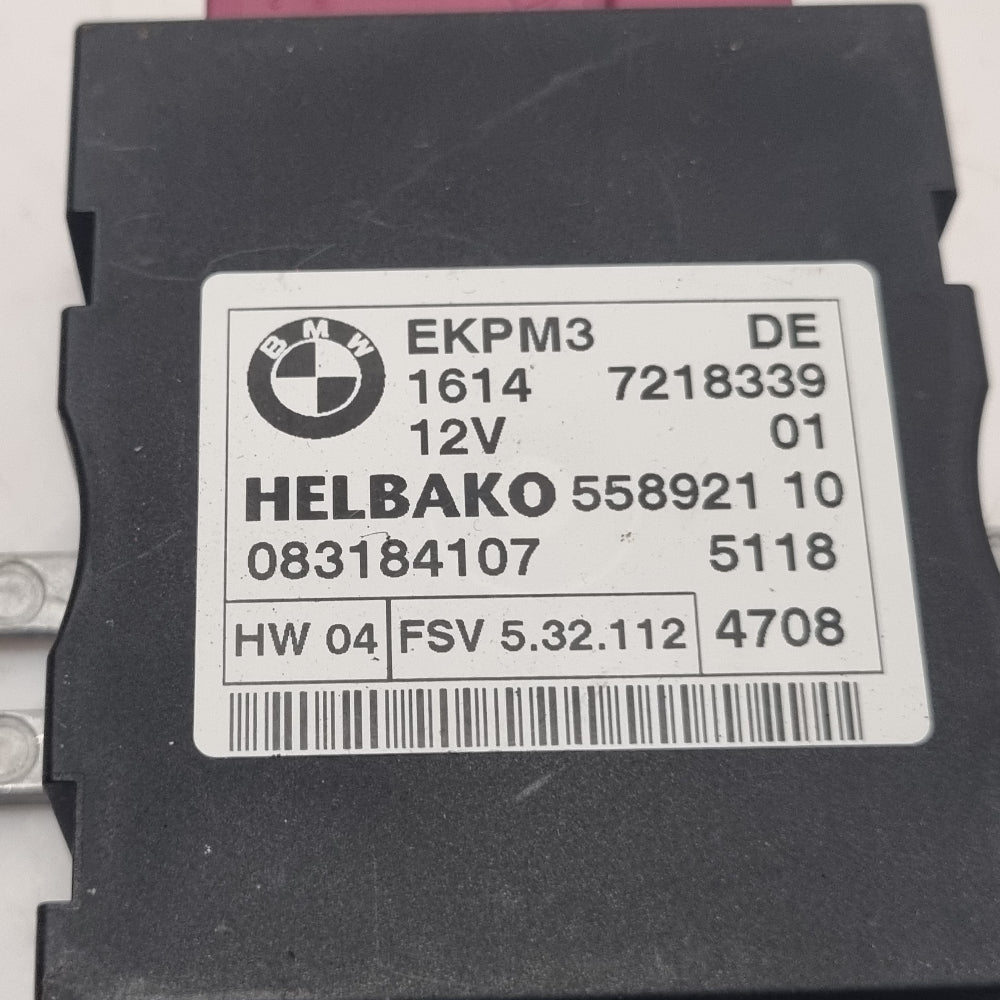 Module de pompe à carburant gasoil EKPM3 BMW E9X E8X E6X réf. 7218339 – Occasion garantie 3 mois