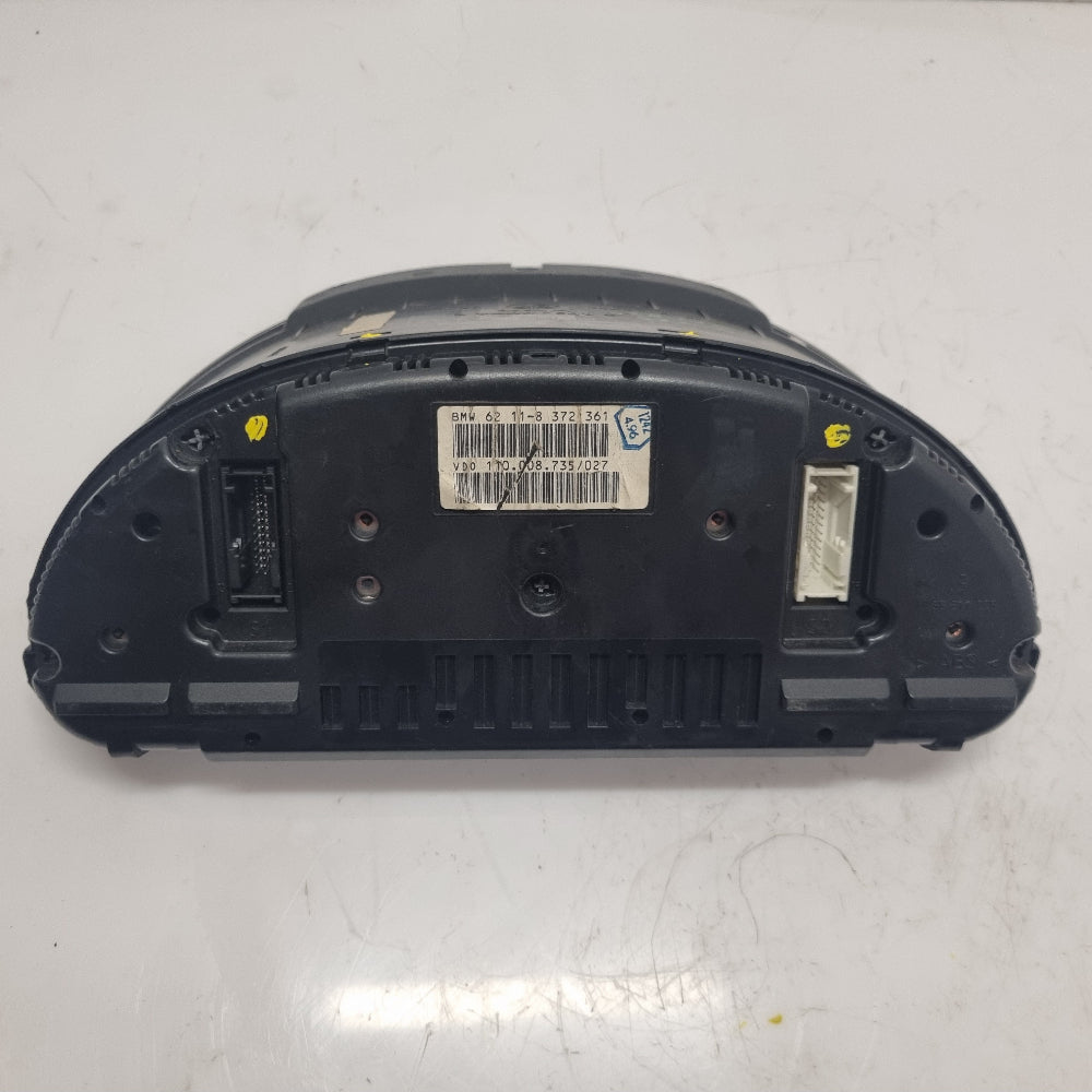 Compteur BMW E39 525tds réf. 8372361 – 338 110 km – 2 prises – Occasion garantie 3 mois