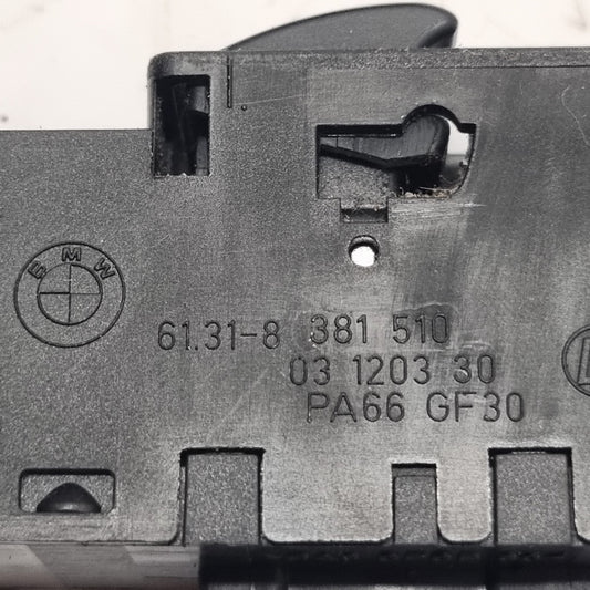 Bouton lève-vitre électrique droit BMW E46 – Réf 8381510 – Pièce d’origine garantie 3 mois