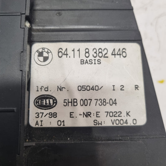 Commande climatisation / chauffage BMW E46 réf. 8382446 – Occasion garantie 3 mois