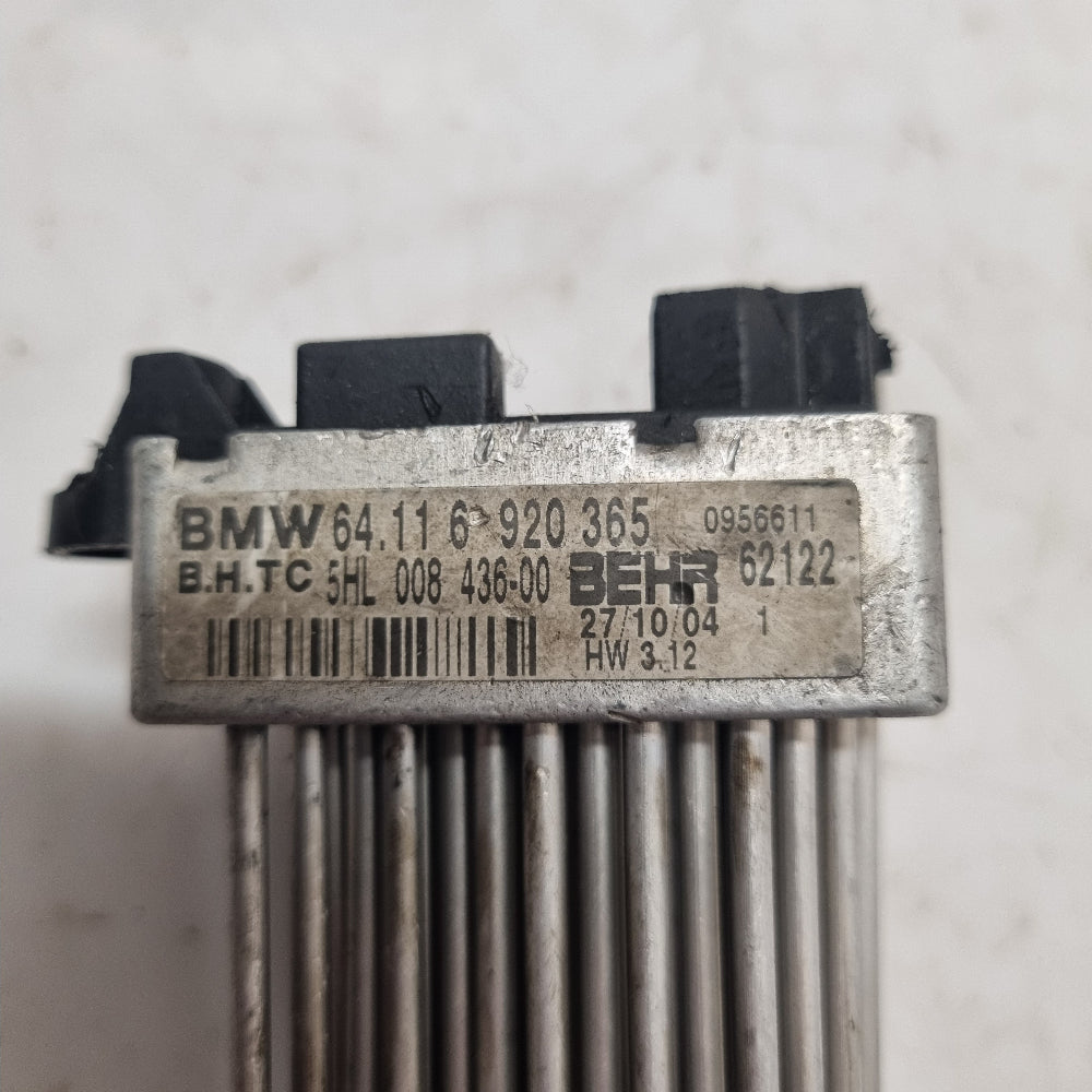 Résistance de Chauffage BMW E46 / E39 / e83 / e53 – Réf. 6920365 – Occasion – Garantie 3 Mois