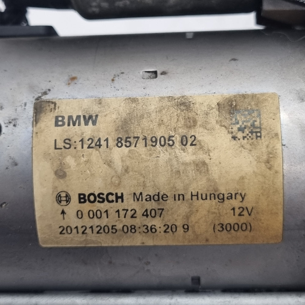Démarreur BMW N47N – Réf. 8571905 – 118d / 120d / 318d / 320d – F10 F11 F20 F30 – Occasion Garantie 3 Mois