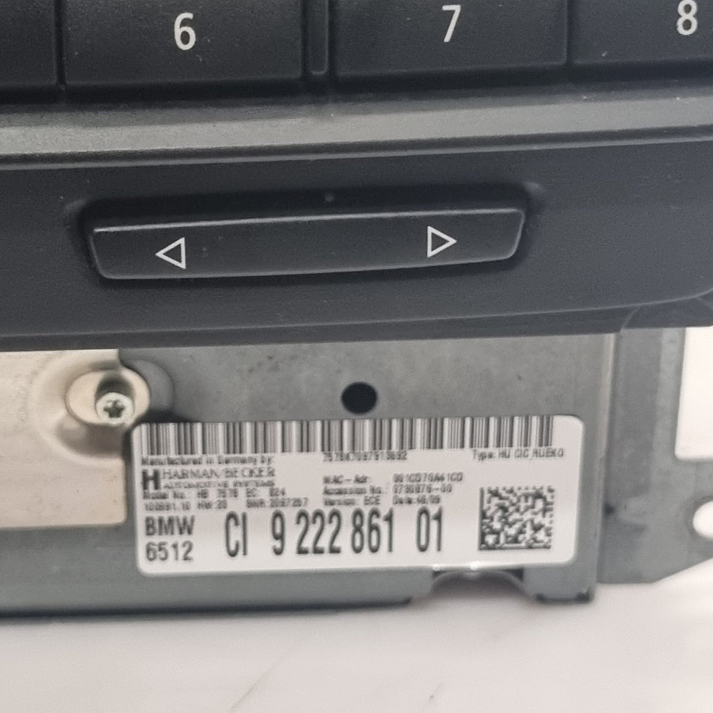 Module CIC Navigation GPS BMW – Réf. 9222861 – Autoradio d’Origine – E90 / E91 – Occasion – Garantie 3 Mois