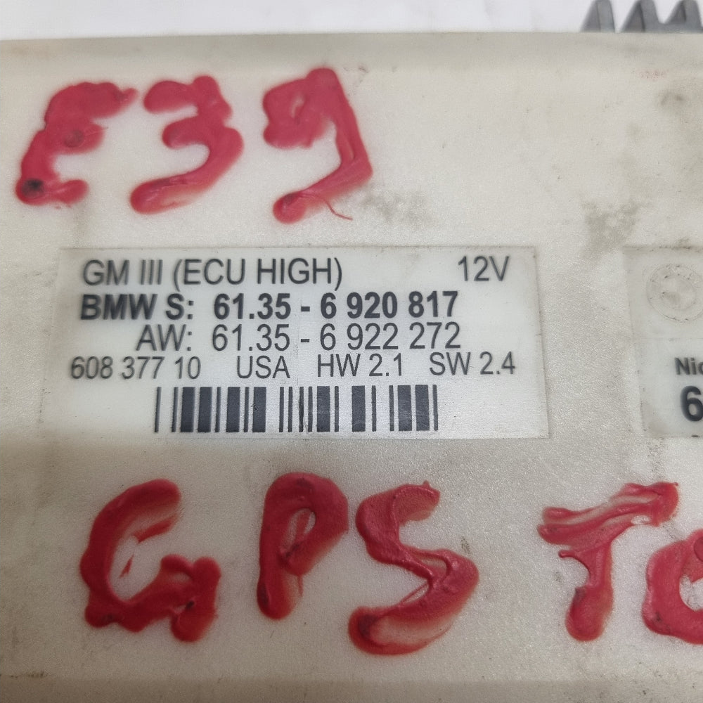 Boîtier GM3 / ZKE BMW E39 – Réf. 6920817 – Module Centralisation & Confort – Occasion – Garantie 3 Mois