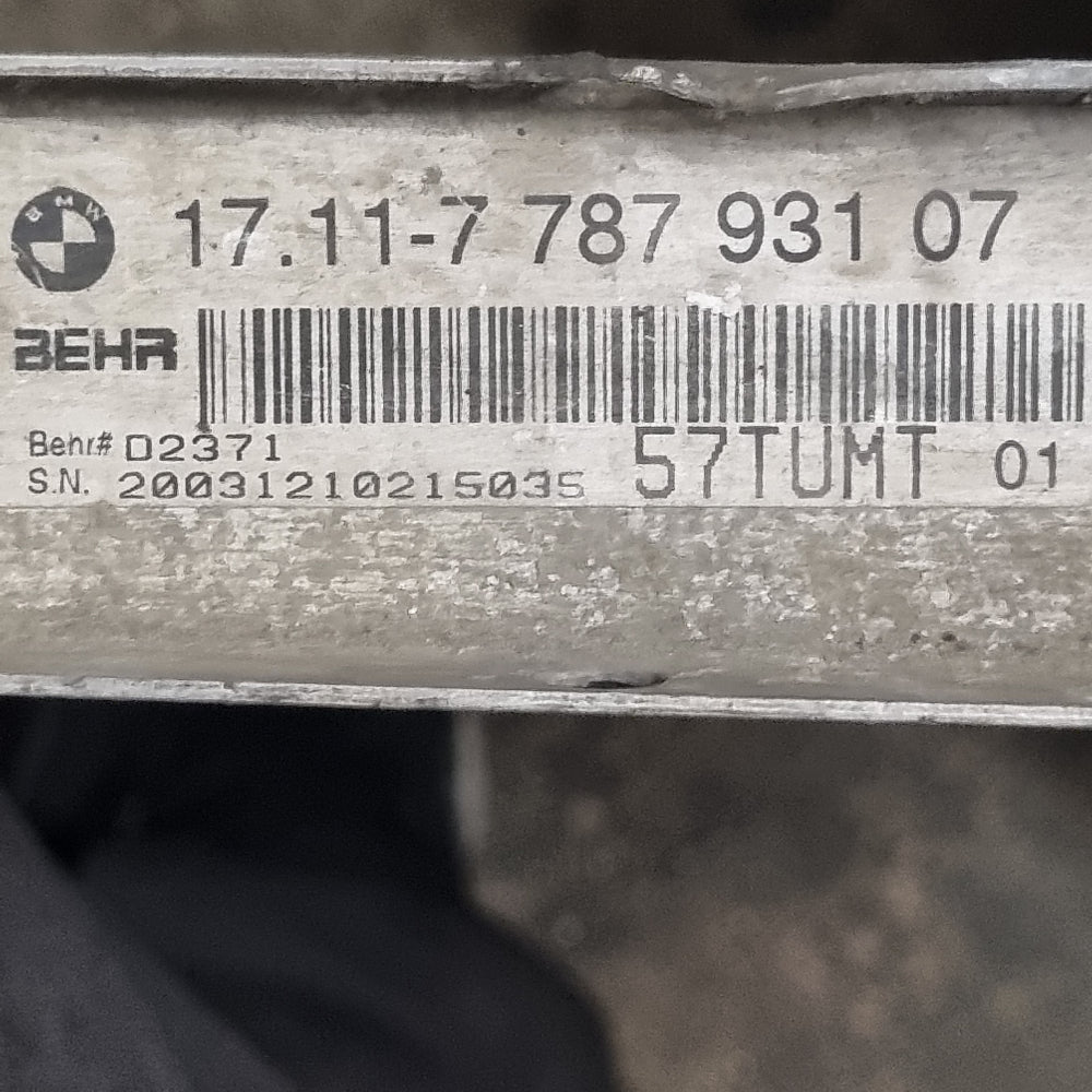 Radiateur de Refroidissement BMW X5 E53 3.0d 184ch – Réf. 7787931 – Occasion – Garantie 3 Mois