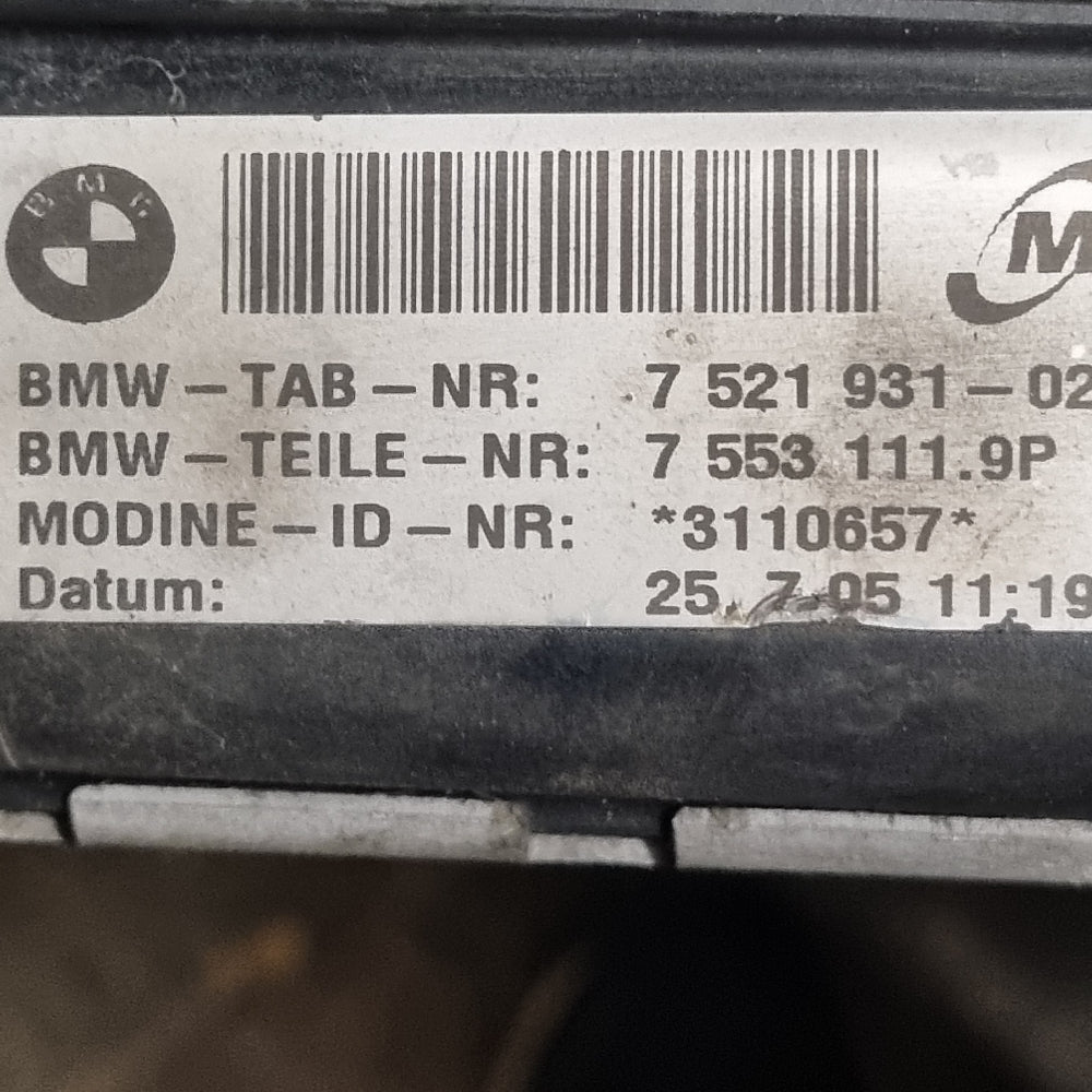Radiateur de Refroidissement BMW – Réf. 7521931 – E81 / E87 / E90 – 116i, 118i, 320i – Occasion – Garantie 3 Mois