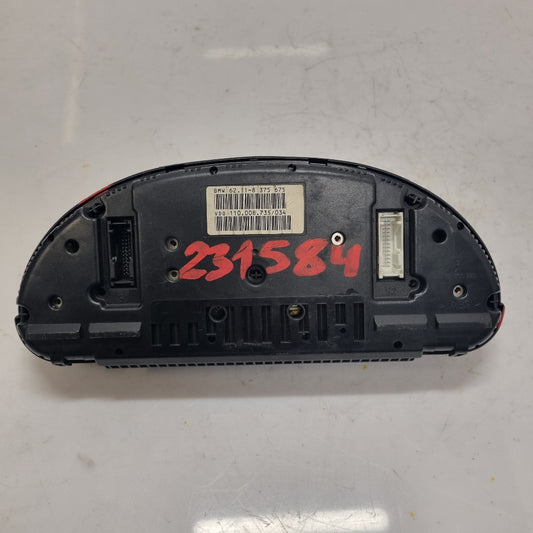 Compteur BMW E39 Diesel – Réf. 8375675 – 231 584 km – 2 Prises – Occasion – Garantie 3 Mois