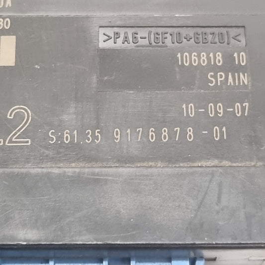 Module JBE Boîtier Confort BMW E8x / E9x – Réf. 9176878 – Junction Box – Occasion – Garantie 3 Mois