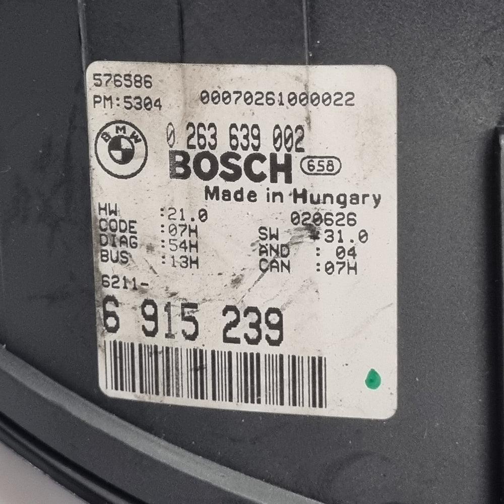 Compteur BMW E46 – Réf. 6915239 – 233 456 km – Occasion Garantie 3 Mois