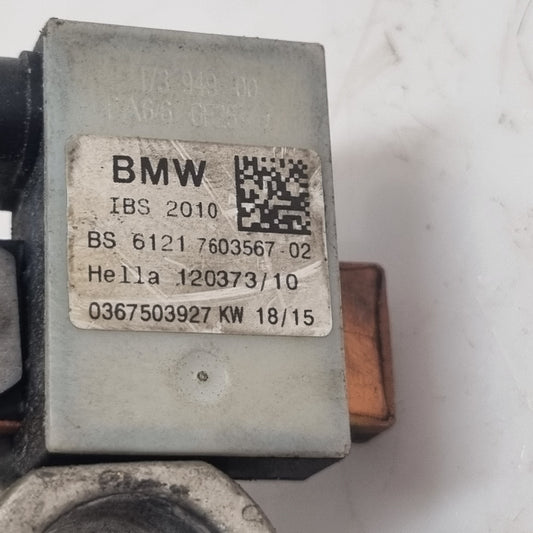 Câble IBS Borne Batterie Négative BMW – Réf. 7603567 – E60 E61 E70 Mini R56 R57 – Occasion Garantie 3 Mois