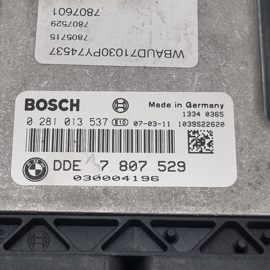 Kit Démarrage BMW N47 – E8X / E9X – Calculateur Réf. 7807529 – Occasion Garantie 3 Mois