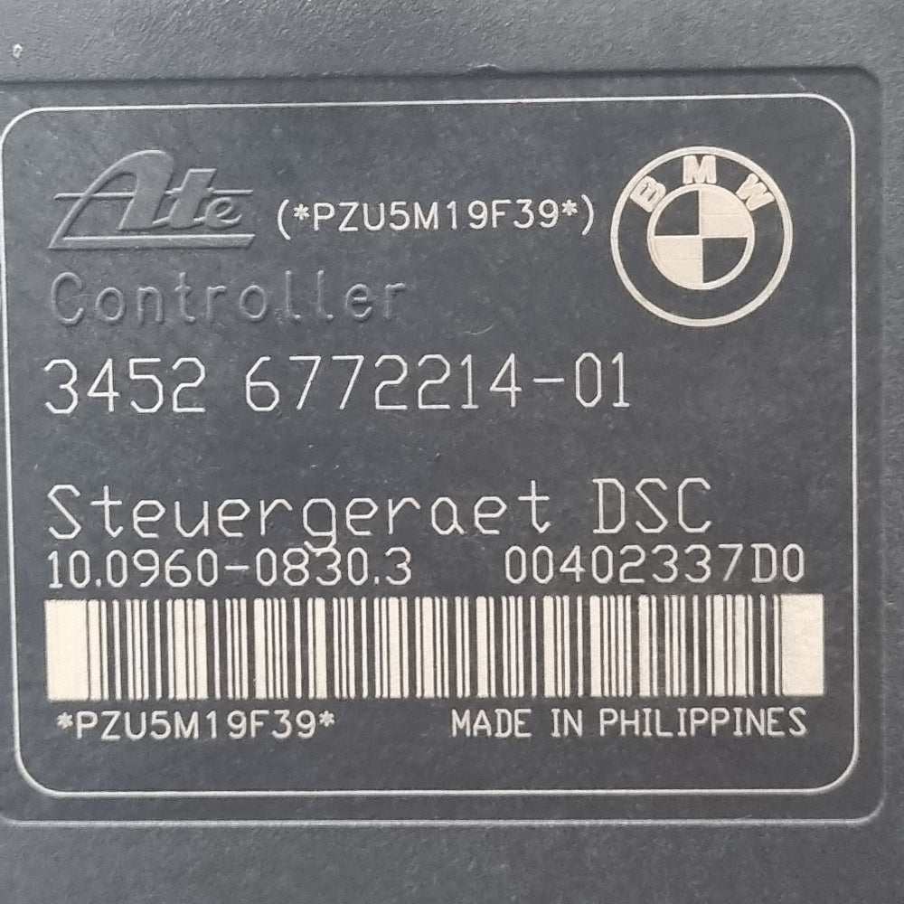 Bloc Hydraulique ABS BMW E87 E90 E91 – Réf. 6772213 / 6772214 – Occasion Garantie 3 Mois