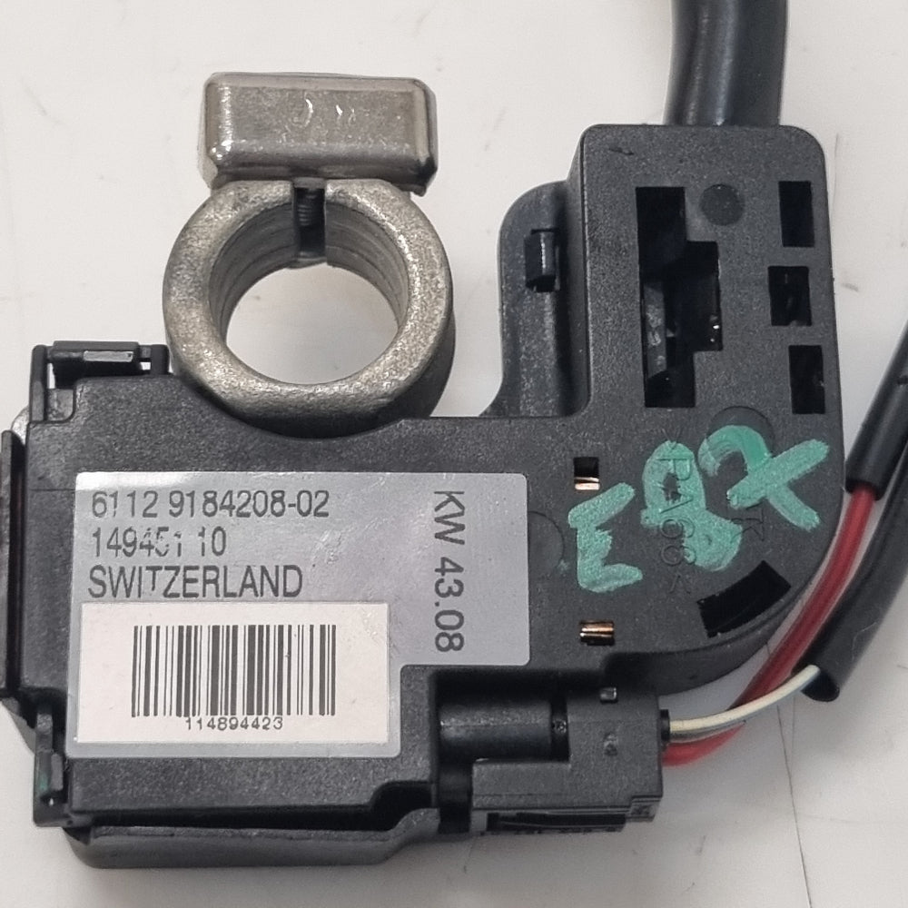 Câble IBS Borne Batterie Negative BMW E81 E87 – Réf. 9184208 – Occasion Garantie 3 Mois