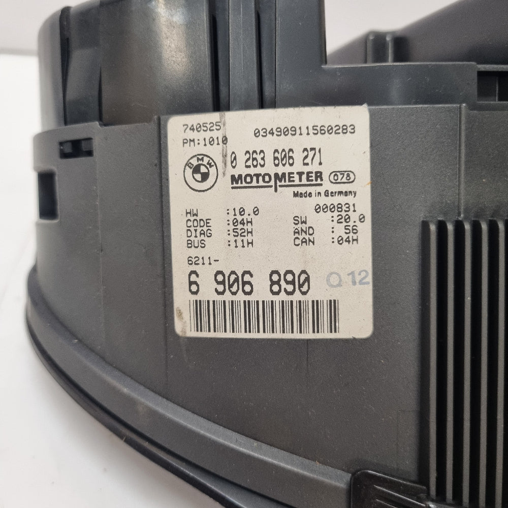 Compteur BMW E46 diesel – Ref. 6906890 – 372 709 km – Occasion Garantie 3 Mois