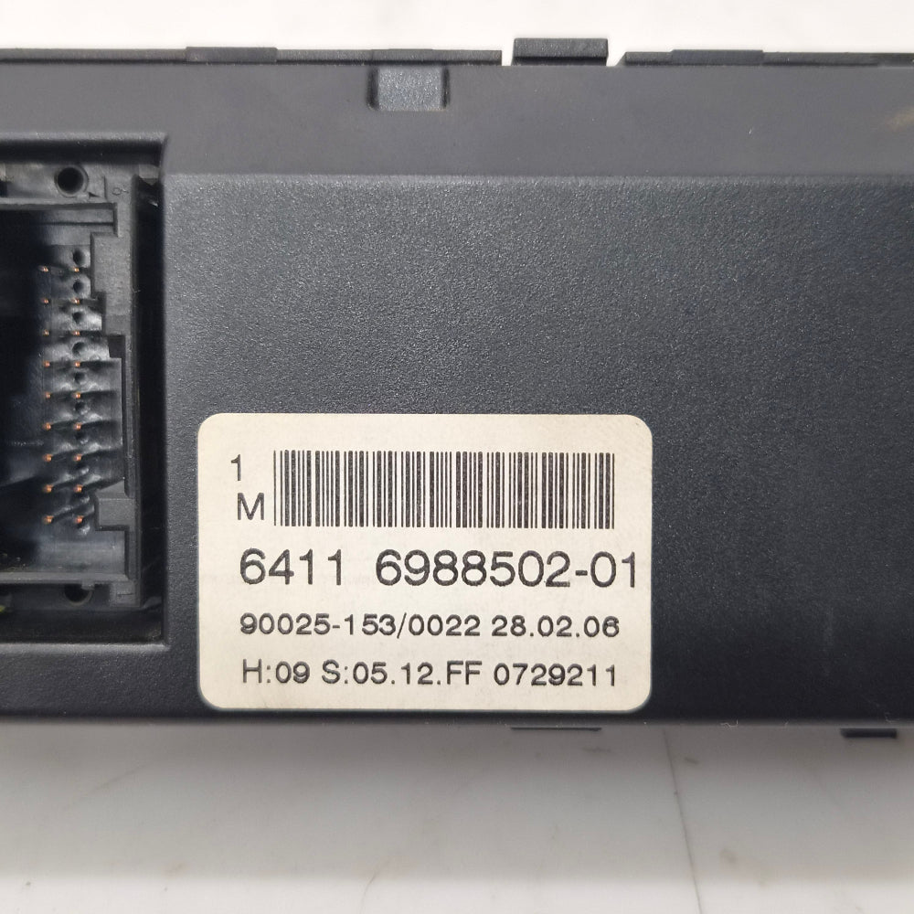 Commande Chauffage Climatisation BMW E60 E61 – Ref. 6988502 – Occasion Garantie 3 Mois