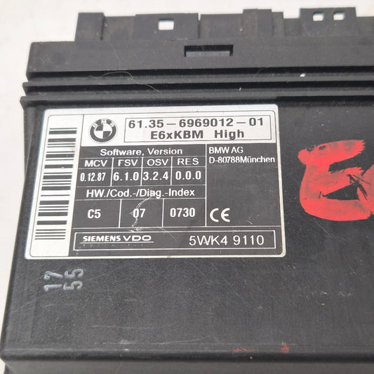 Module KBM / Boîtier Confort BMW E60 E61 – Ref. 6969012 – Occasion Garantie 3 Mois