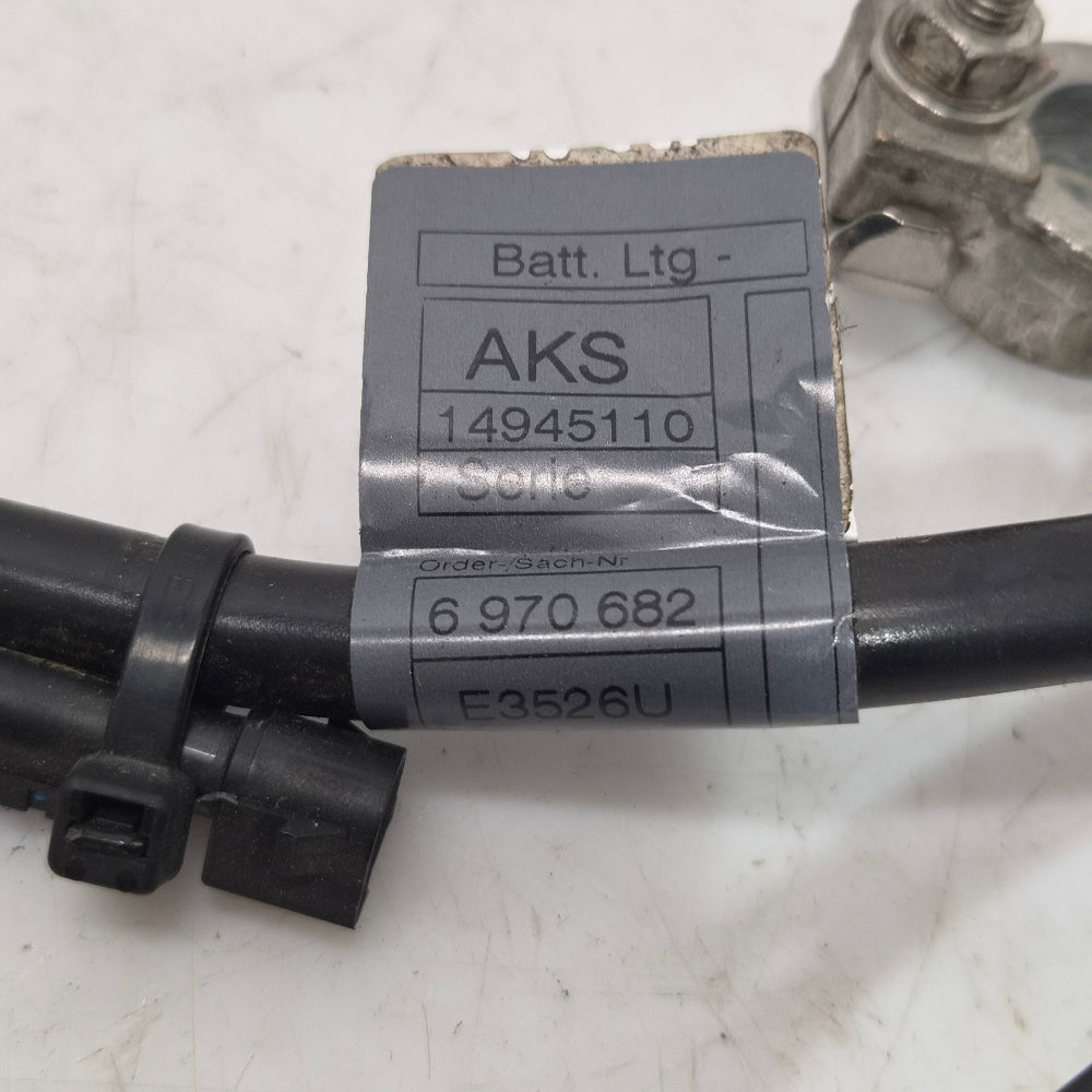 Cable IBS Borne Batterie Negative BMW E63 E64 – Ref. 6970682 – Occasion Garantie 3 Mois