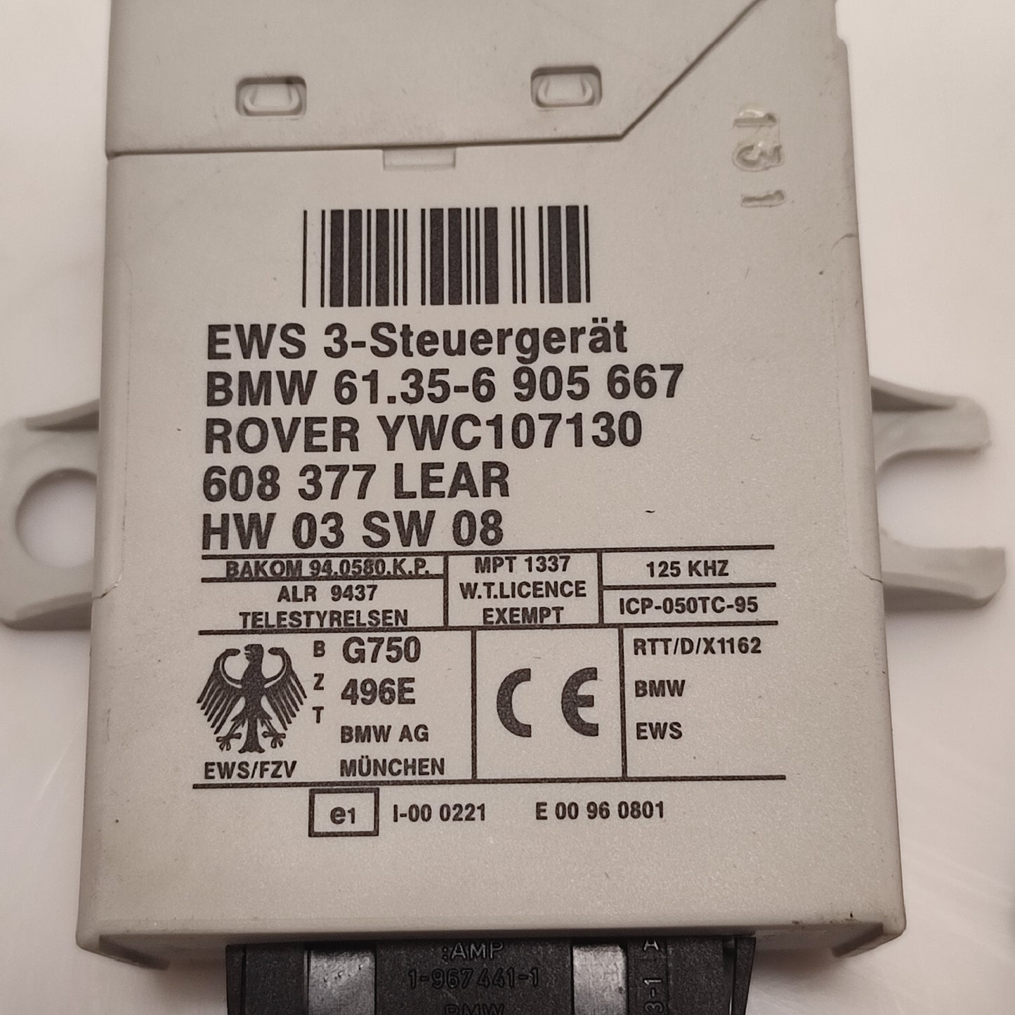 Kit Démarrage Complet BMW 7786887 – 320d E46 / 520d E39 – Calculateur + Clé + EWS – Garantie 3 Mois-BMMOTORSPORT80
