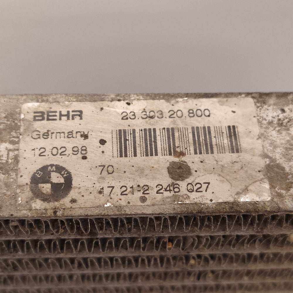 Radiateur d’Huile BMW d’Occasion 2246027 – E39 525 TD TDS / E38 725 TDS – Garantie 3 Mois - BMMOTORSPORT80