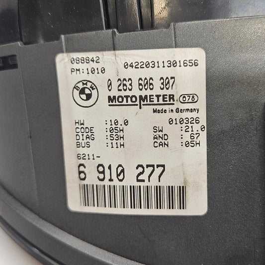 compteur 6910277 bmw e46 320d 330d totalisant 259605 kms-BMMOTORSPORT80